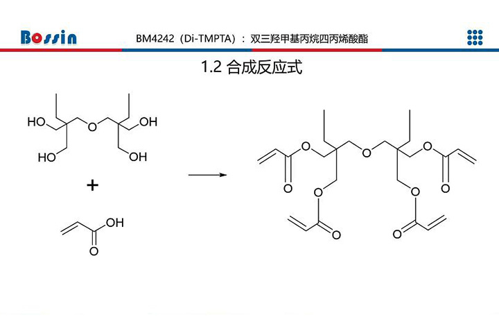 比三官能团单体固化速度快30%以上的UV单体